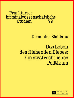 cover image of Das Leben des fliehenden Diebes